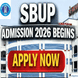 SBUP Pune Admission 2026 @sbup.edu.in; Apply Now
